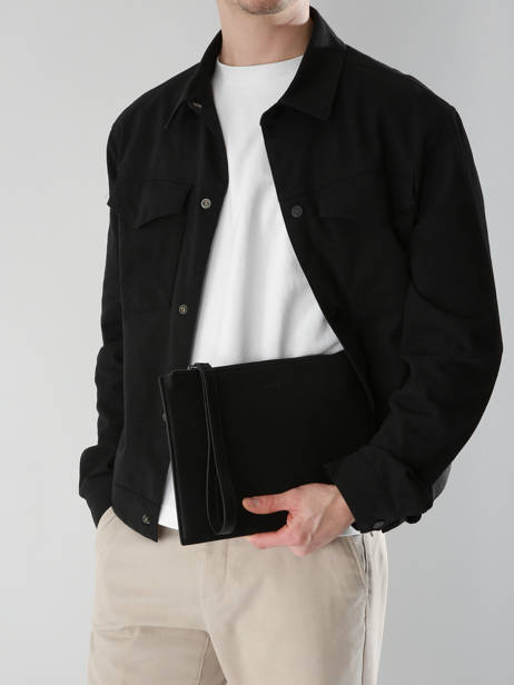 Herenpocket Flèche Etrier Zwart fleche EFLE817M ander zicht 1