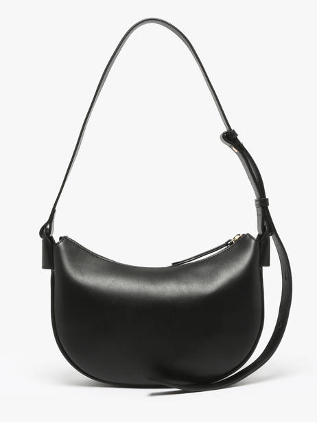 Cross Body Tas Vintage Leder Nat et nin Zwart vintage LUNE ander zicht 4