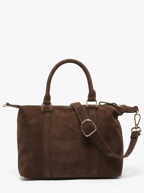 Handtas Vintage Leder Nat et nin Bruin vintage MTHYLANE ander zicht 4