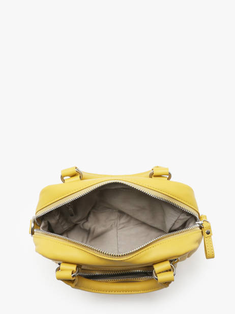Cross Body Tas Vintage Leder Nat et nin Geel vintage MICRMACY ander zicht 3