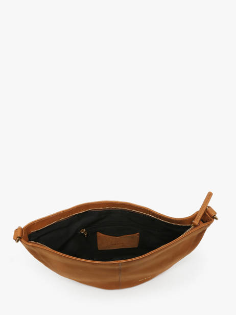 Cross Body Tas Vintage Leder Nat et nin Bruin vintage RODEO ander zicht 3