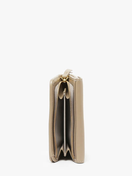 Portefeuille Leder Nat et nin Beige vintage LOTTI ander zicht 1