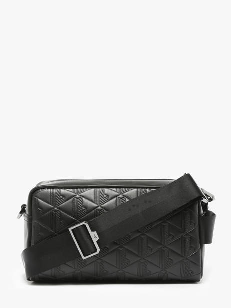 Cross Body Tas Lacoste Zwart monogramme NH4398MR ander zicht 4