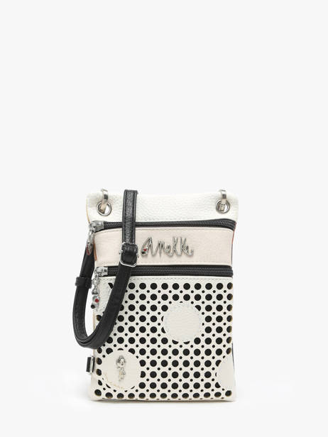 Cross Body Tas Lunares Polyurethaan Anekke Wit lunares 40723905