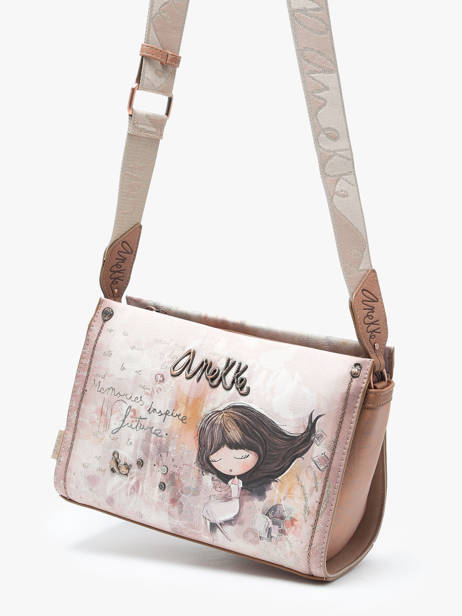 Cross Body Tas Memories Polyurethaan Anekke Bruin memories 40803479 ander zicht 2