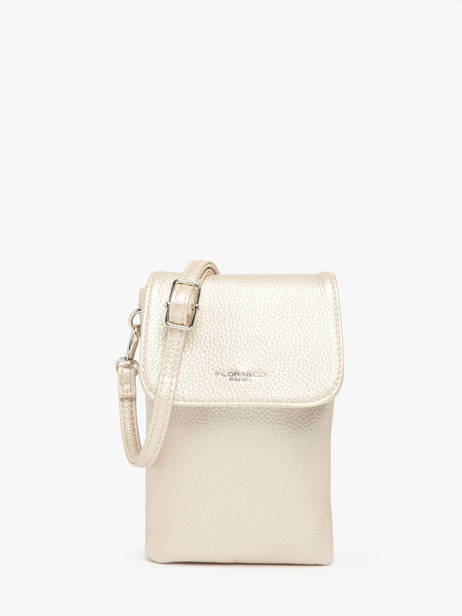 Cross Body Tas Grained Miniprix Goud grained F3609