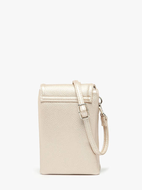 Cross Body Tas Grained Miniprix Goud grained F3609 ander zicht 3