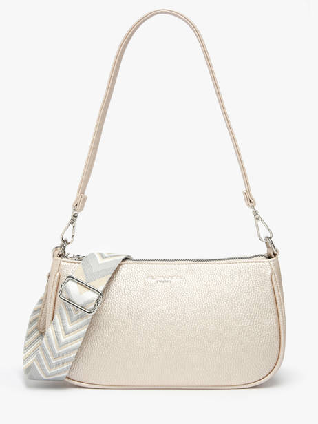 Schoudertas /cross Body Grained Miniprix Goud grained F3699
