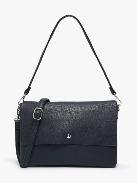 Cross Body Tas Grained Miniprix Blauw grained H6996
