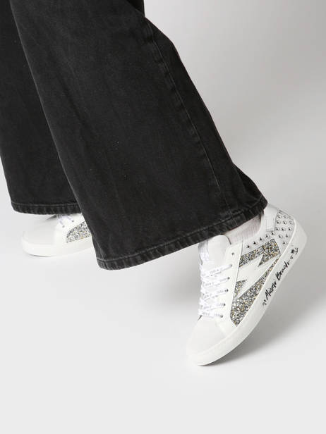 Sneakers Roy Uit Leder Semerdjian Wit women ROYB502 ander zicht 1