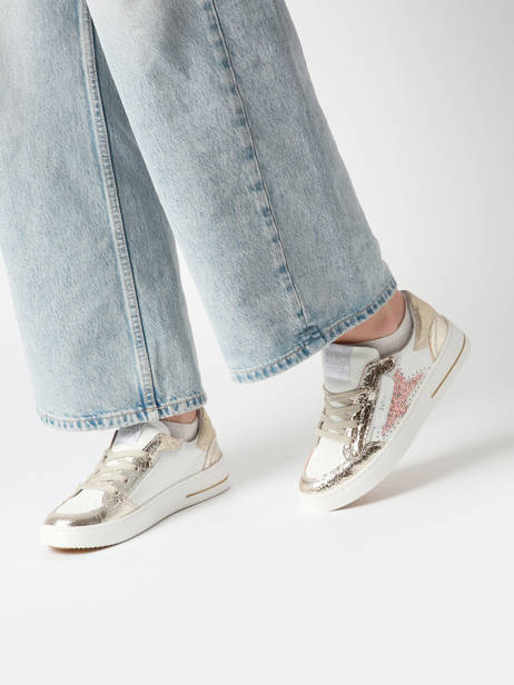 Sneakers Ale Uit Leder Semerdjian Goud women ALEB717 ander zicht 1