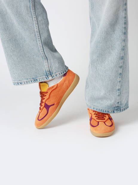 Sneakers Tb.490 Rife Orange Uit Leder Alohas Oranje women 10047106 ander zicht 1