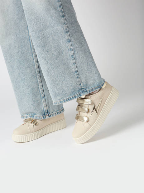 Sneakers Summer Vanessa wu Goud women BK2650OR ander zicht 1