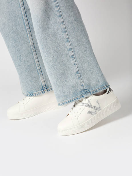 Sneakers Lou Vanessa wu Wit women BK2765ZE ander zicht 1