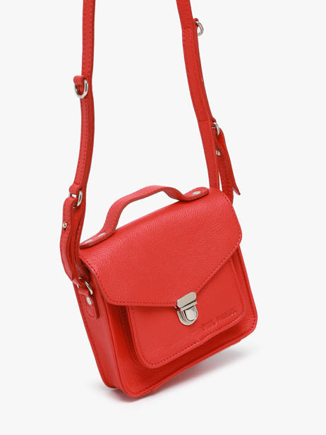 Cross Body Tas Mon Amour Leder Paul marius Rood mon amour GEORXAMO ander zicht 2