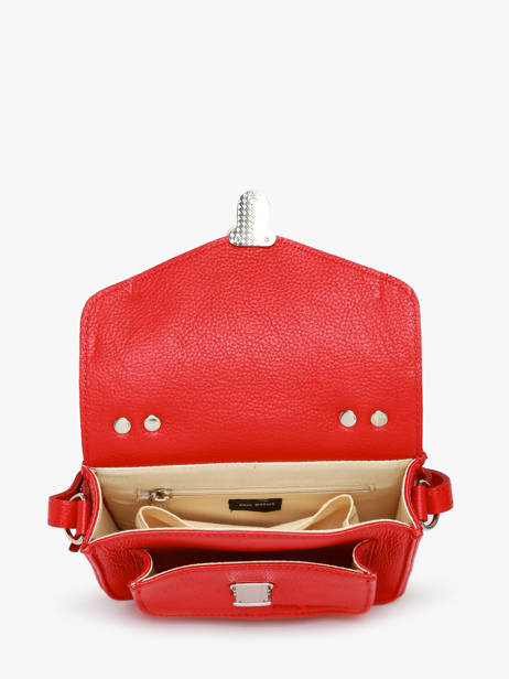 Cross Body Tas Mon Amour Leder Paul marius Rood mon amour GEORXAMO ander zicht 3