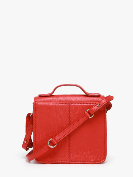 Cross Body Tas Mon Amour Leder Paul marius Rood mon amour GEORXAMO ander zicht 4