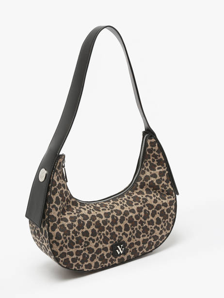 Schoudertas Leopard Vanessa wu Veelkleurig leopard MA0131 ander zicht 2