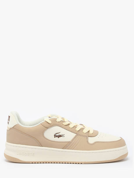 Sneakers L001 Uit Leder Lacoste Beige men 9SMA0045
