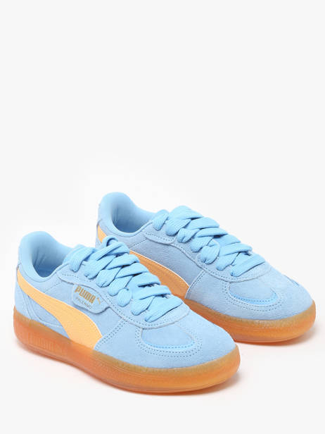 Sneakers Palermo Moda Xtra Gum Uit Leder Puma Blauw women 40032307 ander zicht 2