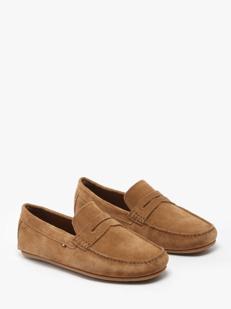 Mocassins Uit Leder Tommy hilfiger Bruin men 4998GVQ ander zicht 2