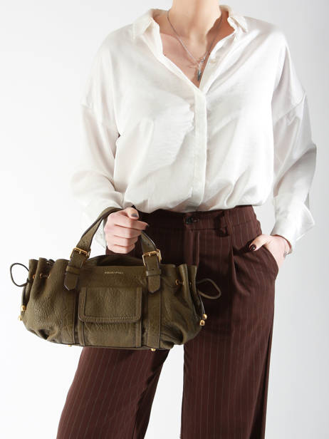 Schoudertas Bubble Leder Gerard darel Groen bubble DBS67428 ander zicht 1