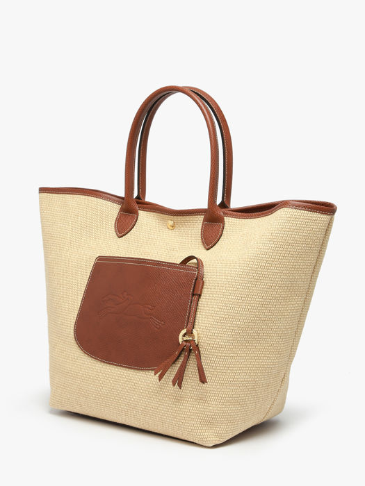 Longchamp New le panier pliage Bruin