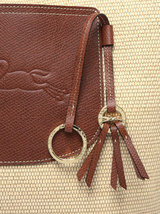 Longchamp New le panier pliage Bruin