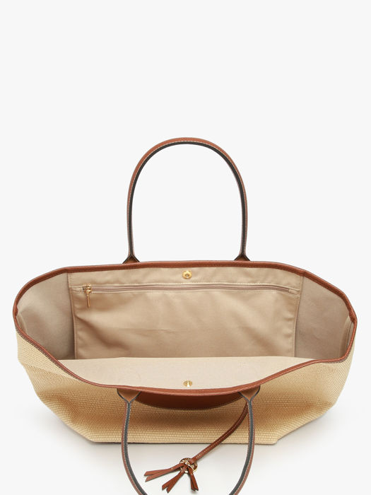 Longchamp New le panier pliage Bruin