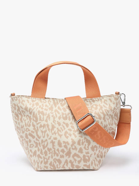 Handtas Leopard Vanessa wu Bruin leopard MA0134 ander zicht 4