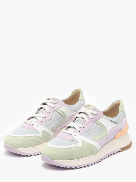 Sneakers Angie Uit Leder Mephisto Veelkleurig women P5147162 ander zicht 2