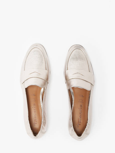 Mocassins Uit Leder Tamaris Goud women 42 ander zicht 4