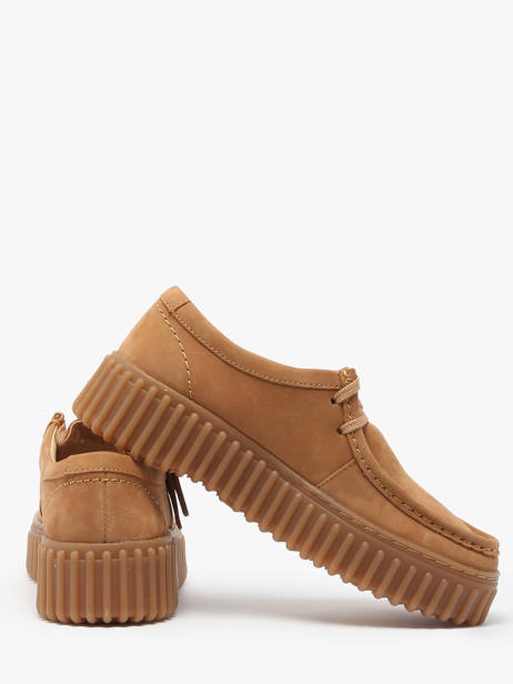 Derby Veterschoenen Torhill Bee Clarks Beige women 26172084 ander zicht 3