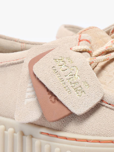 Derby Veterschoenen Torhill Bee Clarks Beige women 26181191 ander zicht 3