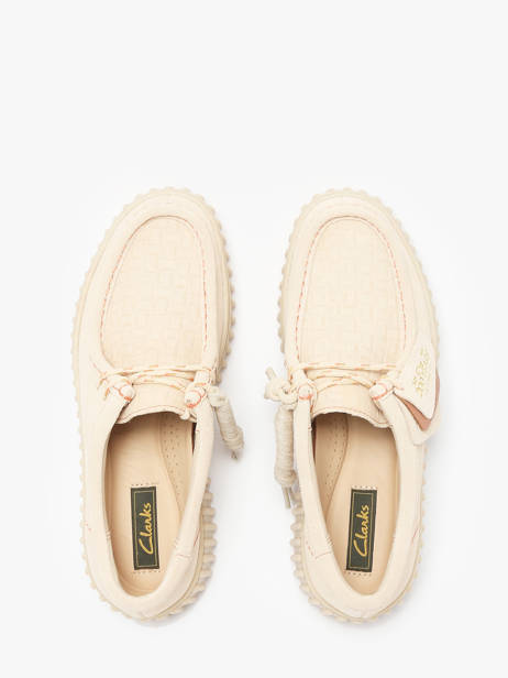 Derby Veterschoenen Torhill Bee Clarks Beige women 26181191 ander zicht 4