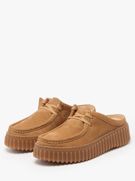 Slippers Torhill Clarks Beige women 26181196 ander zicht 2