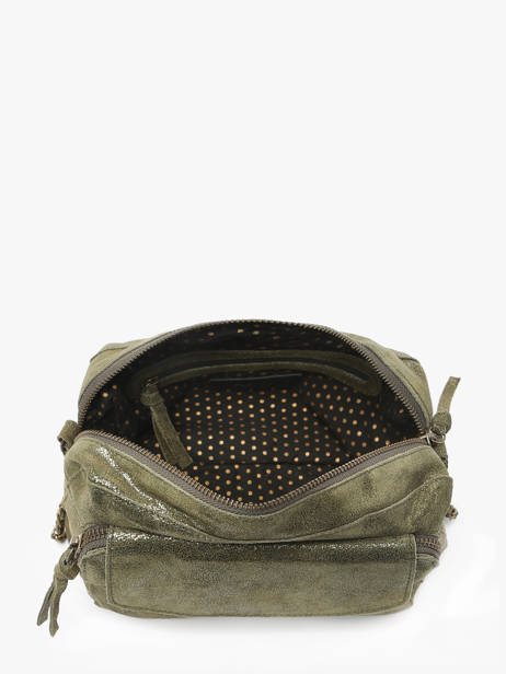Cross Body Tas Naina Leder Pieces Groen naina 17087872 ander zicht 3