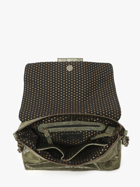 Cross Body Tas Felizia Leder Pieces Groen felizia 17116819 ander zicht 3
