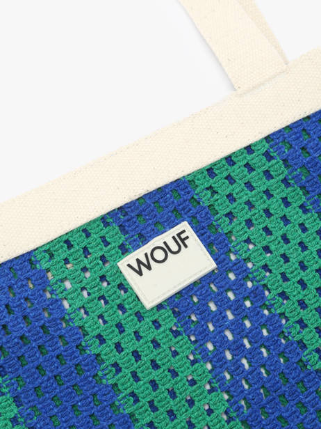 Handtas Crochet Wouf Veelkleurig crochet XLTO2510 ander zicht 2