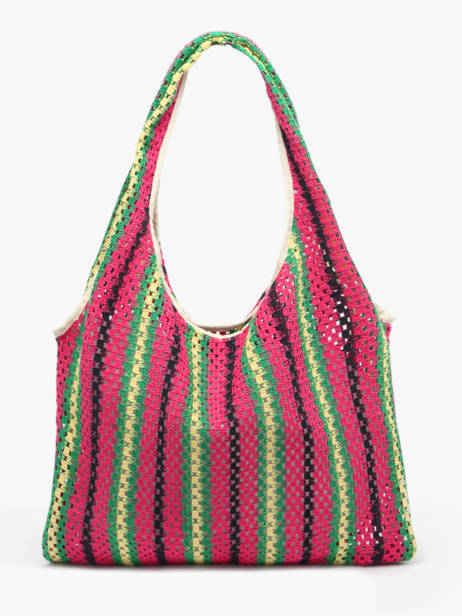 Schoudertas Crochet Wouf Veelkleurig crochet XTO25011 ander zicht 4