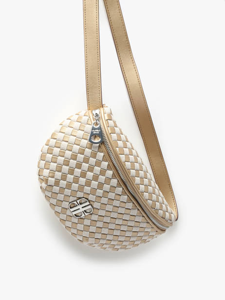 Belt Bag Tessa Gevlochten Laurent david Goud ld bags 8 ander zicht 2