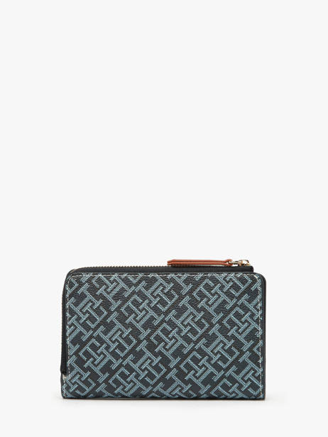 Portefeuille Tommy hilfiger Blauw th monoplay AW17417 ander zicht 2