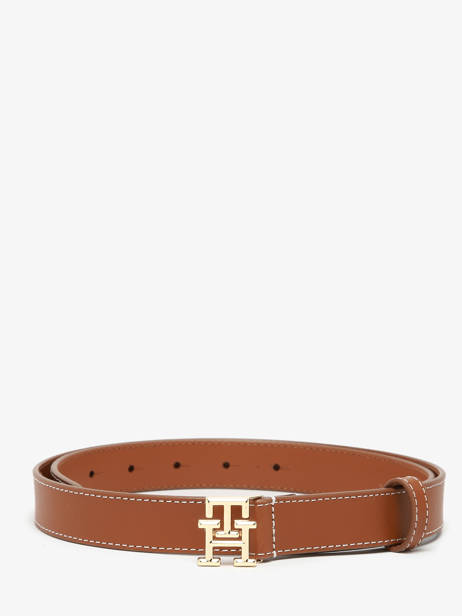 Riem Tommy hilfiger Bruin logo AW17248