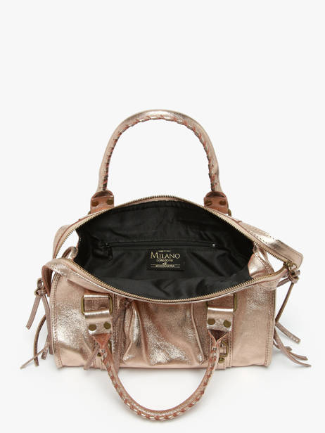 Schoudertas Nine Leder Milano Goud nine NI24092 ander zicht 3