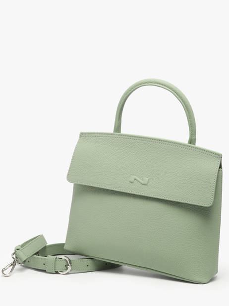 Cross Body Tas Clarita Leder Nathan baume Groen nathan 18 ander zicht 2