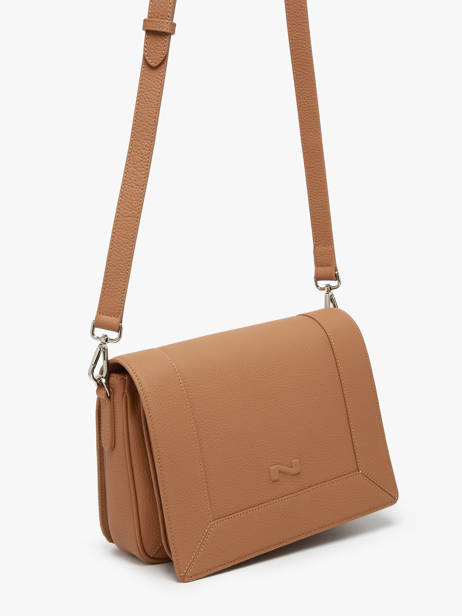 Cross Body Tas Rotterdam Leder Nathan baume Bruin mondrian 3 ander zicht 2