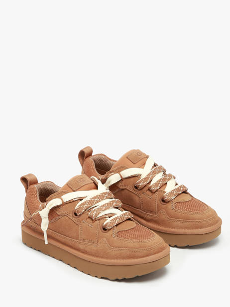 Sneakers Lowmel Uit Leder Ugg Bruin women 1168890 ander zicht 1