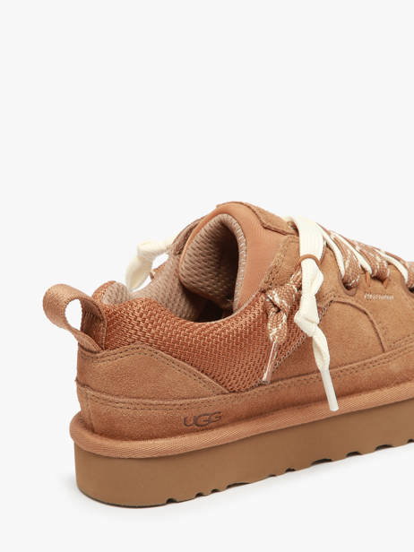 Sneakers Lowmel Uit Leder Ugg Bruin women 1168890 ander zicht 2