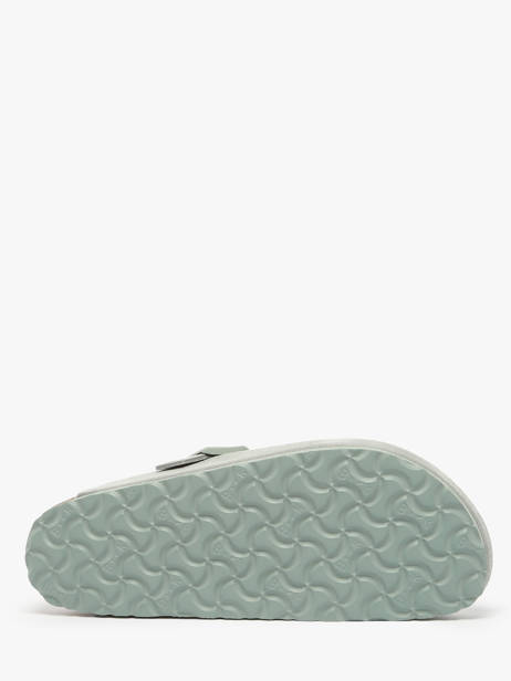 Slippers Boston Uit Leder Birkenstock Groen women 1029214 ander zicht 4