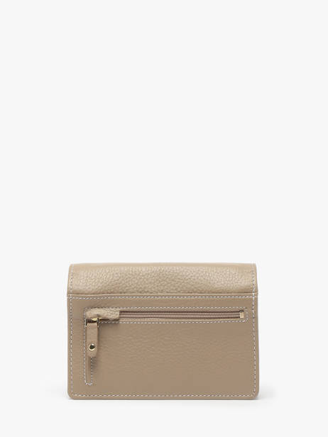 Portefeuille Caviar Leder Crinkles Beige caviar 14049 ander zicht 3